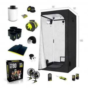 Growbox Set 80x80x180cm | LED mit 150 Watt | Garden Highpro